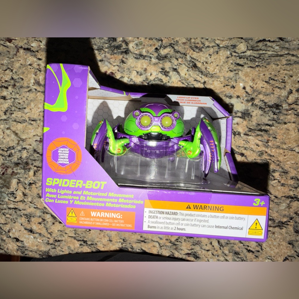 Disney Parks Halloween 2026 Spider-Man Mini Spider–Bot Limited Release Toy New